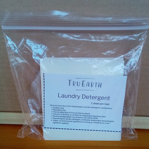 Laundry Detergent, Sheets